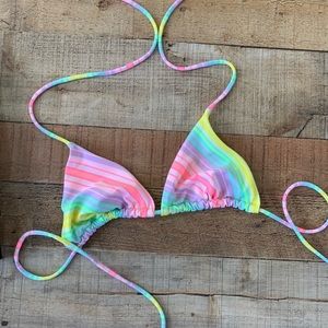 Victoria Secret Rainbow top Medium